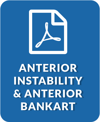 Anterior Instability and Anterior Bankart (PDF)