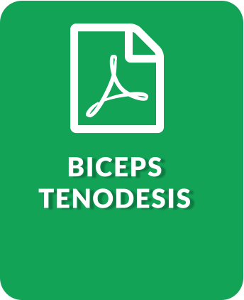BICEPS TENODESIS