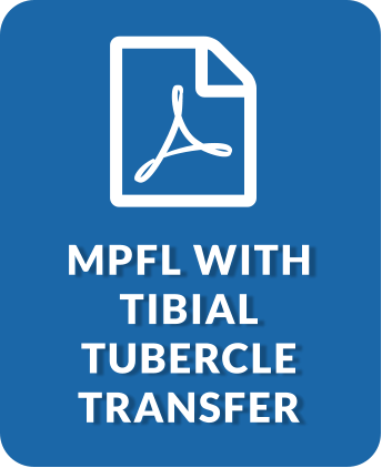 MPFL with Tibial Tubercle Transfer (PDF)